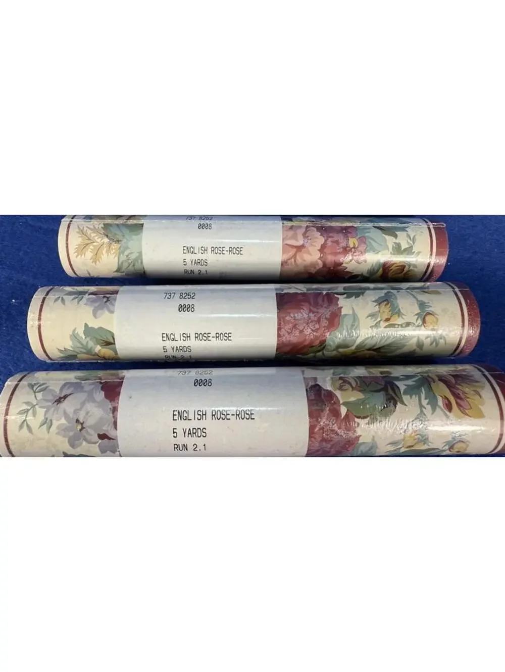 3 Rolls JCPenney ENGLISH ROSE-Rose Wallpaper Border 5 Yards Each Vintage Floral